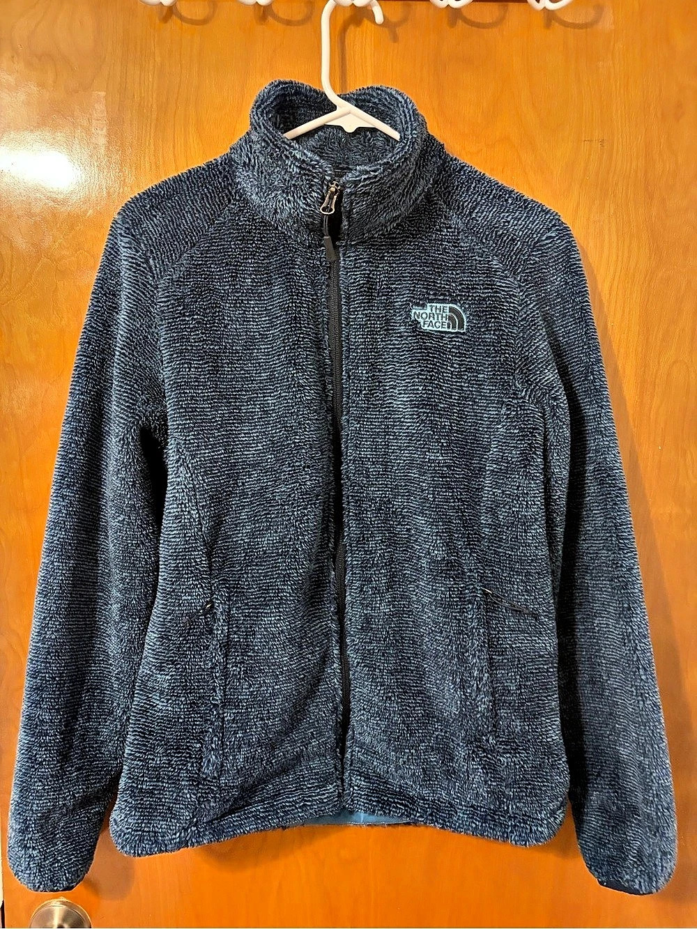 The North Face Osito Fleece Jacket Gray Fleece Full-Zip Size Medium